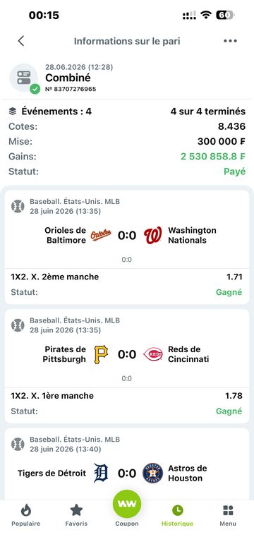 Coupon gagnant 2 530 858 F Cousin Marc